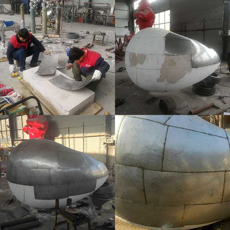 不銹鋼雕塑制作廠家，定制大型不銹鋼雕塑