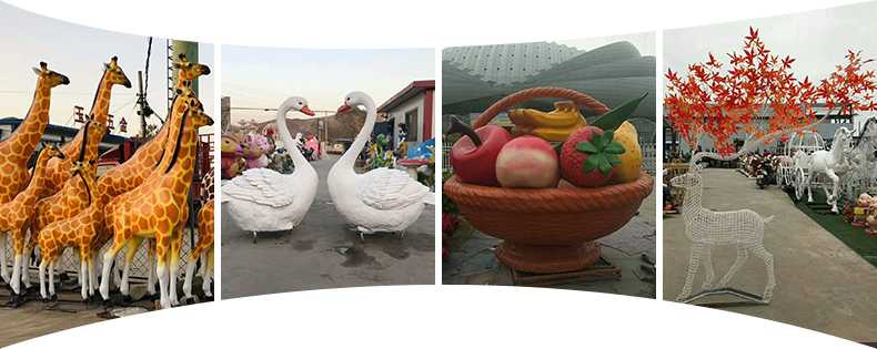 仿真景觀擺件，卡通景觀雕塑